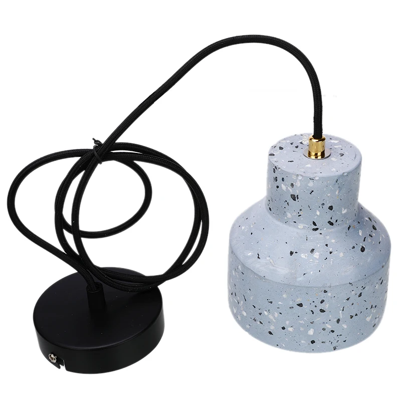 

Nordic Cement Concrete Pendant Lights Modern Led E27 Restaurant Bar Living Room Bedroom Kitchen Industrial Lamp Design
