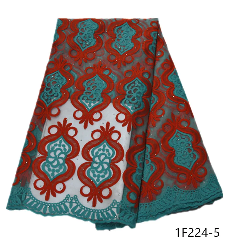 

Best Selling Swiss voile laces African woven Lace Fabric Nigerian French lace Fabric 2019 High Quality Tulle Lace Fabric 1F224