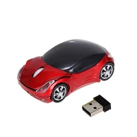 2 4ghz 1200dpi wireless optical mouse usb scroll mice for tablet portable toy car shape computer silent pc laptop accessories