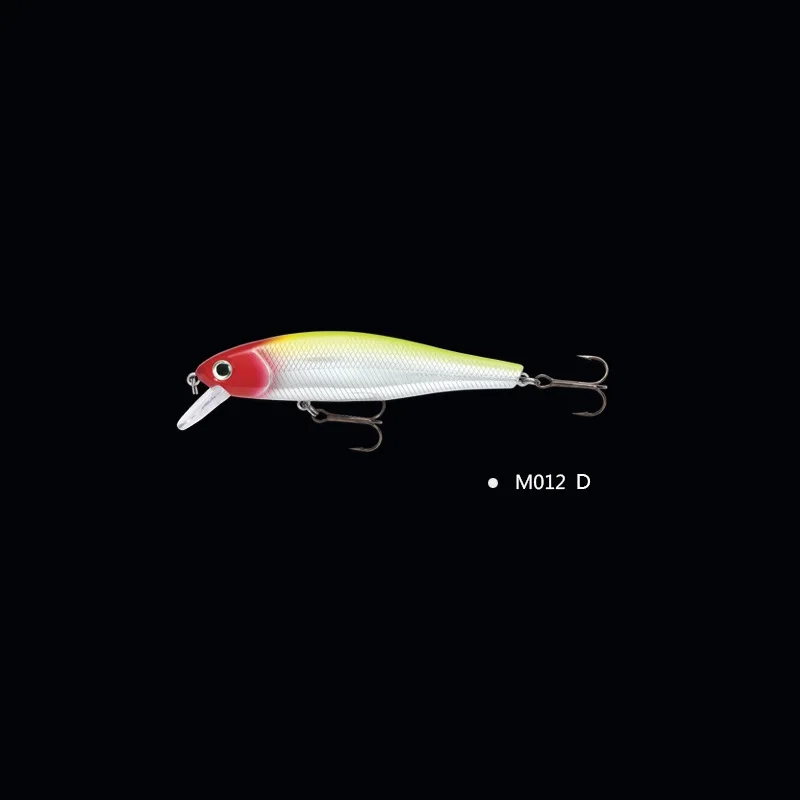 M012 - D Мини Minnow 6g 85 мм рыболовные приманки высокое качество плавающая качели жесткая приманка свимбейт crankbait whopper plopper pesca бас щука - Цвет: M012 - D