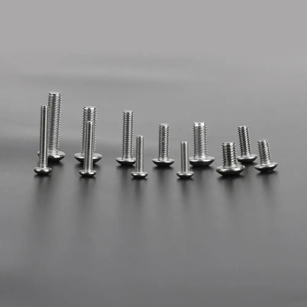 Areyourshop 325 шт. M3 M4 M5 304 набор винтов с шестигранной головкой из нержавеющей стали |