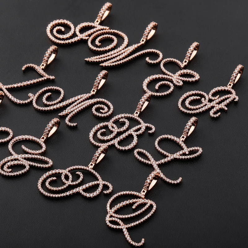 26 шт. кулон с буквами инициала в ретро стиле|Индивидуальные Ожерелья| |
