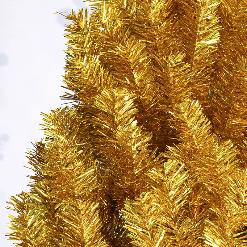 

Gold Christmas Tree Decoration PVC Christmas Decoration Accessories For Home New Year Crafts Party Market Showcase Decor