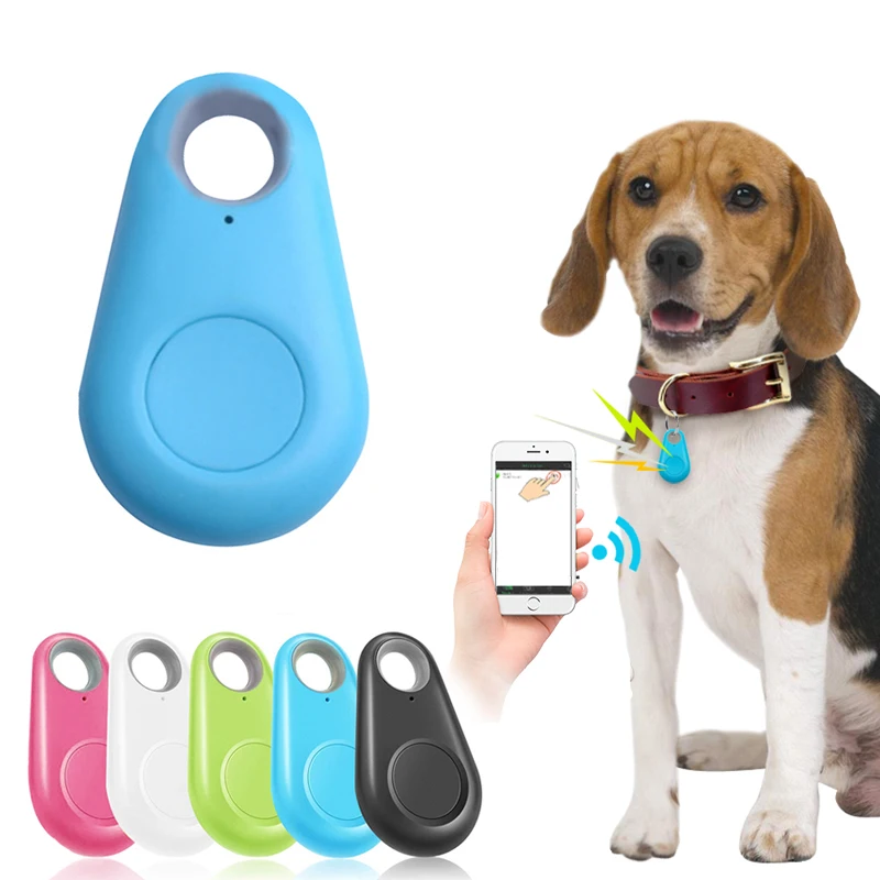 

Pet Smart GPS Tracker Dog Cat Mini Anti-Lost Bluetooth Locator Alarm Sensor Device For Kids Car Wallet Key Collar Pet Supplies