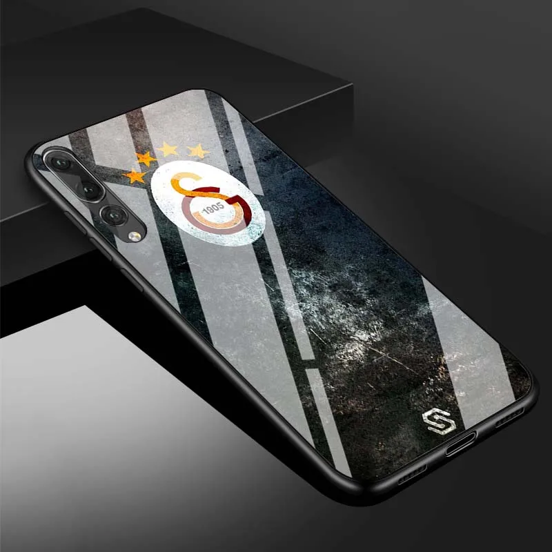 Турция Galatasaray wolf закаленное стекло чехол для телефона huawei P20 P30 lite P20 P30 PRO MATE 20 lite 20 PRO Honor 10