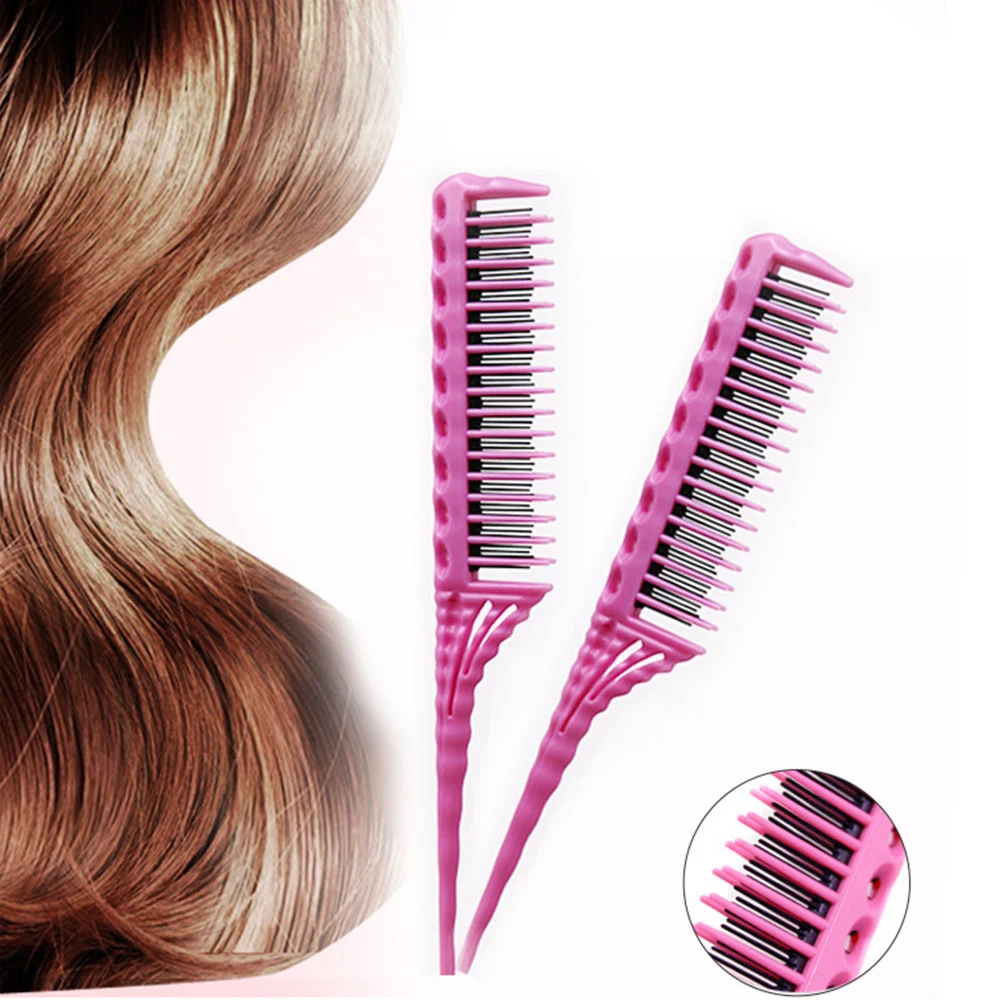 3 рядная зубная расческа для расчесывания хвоста крысы добавляющая объем