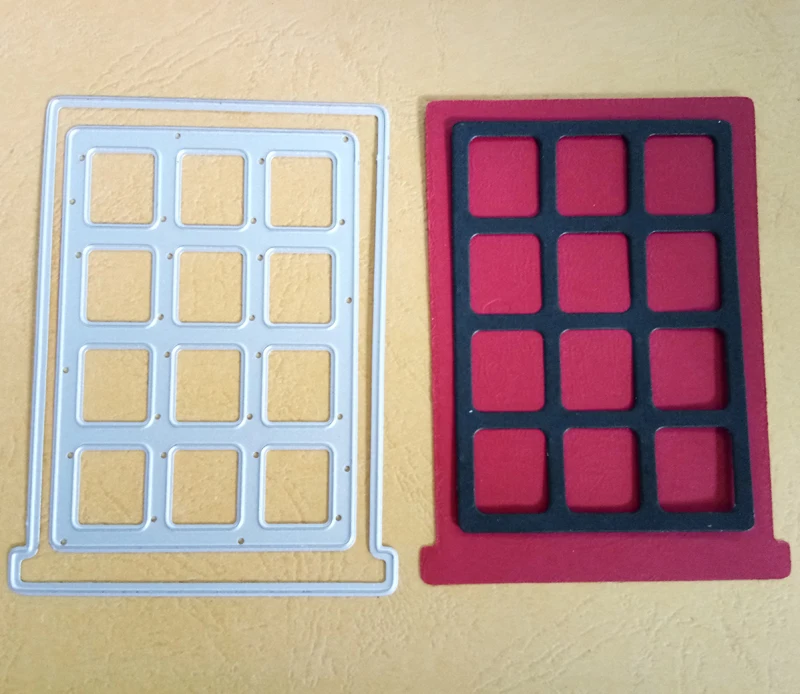 Hemere набор решетчатых окон трафарет для резки металла скрапбукинга тиснение