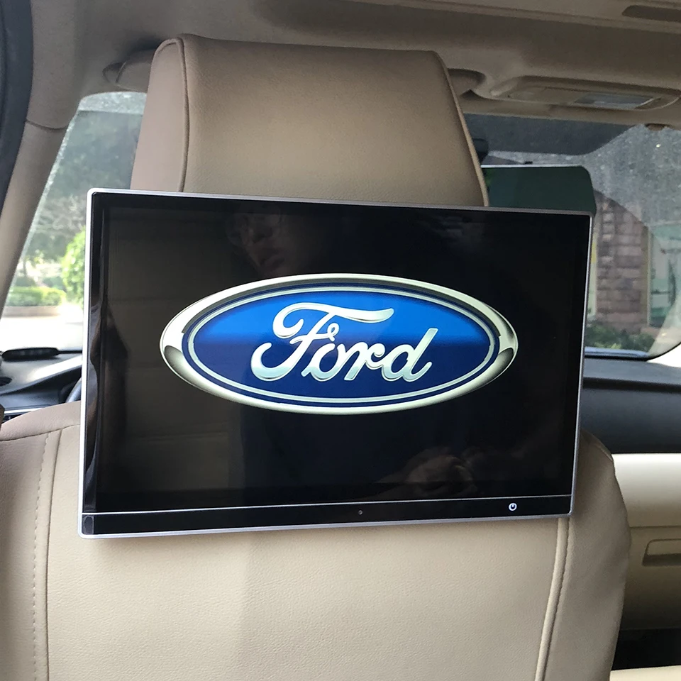 12 5 дюймовый ТВ монитор HD цифровой ЖК-экран для Ford подголовник аудио DVD плеер Android 9