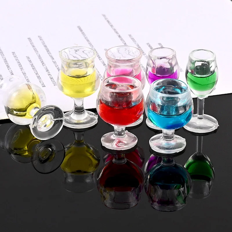 

Бокалы для кукольного дома, имитация мебели, 5 шт.