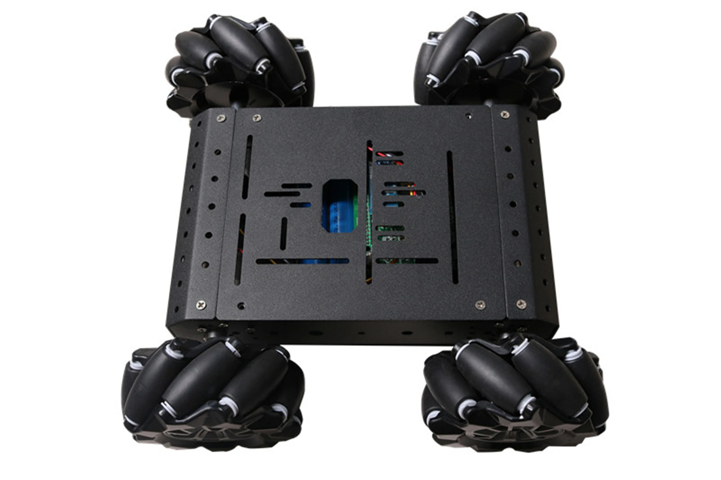 Беспроводное управление Wi-Fi/Bluetooth/ручкой 97 мм Mecanum Omni Wheel 4WD C400 металлический умный