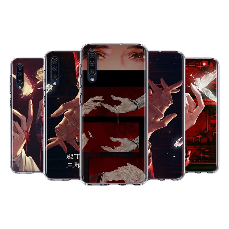 

Aesthetic Chinese style For Samsung Galaxy A30 S A40 S A2 A20E A20 S A10S A10 E A90 A80 A70 S A60 A50S Transparent Phone Case
