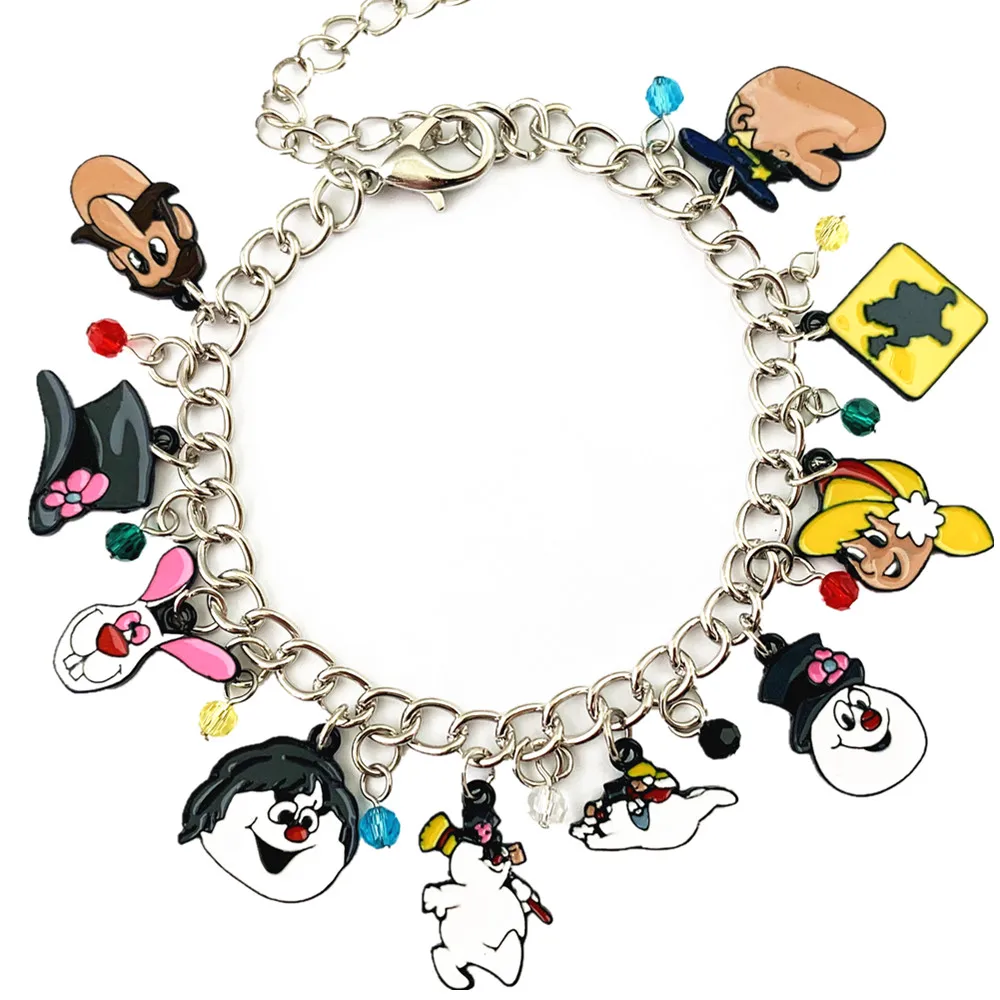 

Frosty the Snowman Santa Claus Christmas Classics Frosty, Professor Hinkle Traffic Cop Santa Claus, Christmas Classics Bracelet