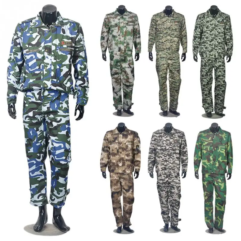 Мужской Ghillie костюм CS Камуфляжный костюм s тактическая форма джунгли Камуфляжный костюм БОЕВОЙ ОХОТНИЧИЙ комплект одежды тренировочная форма#2