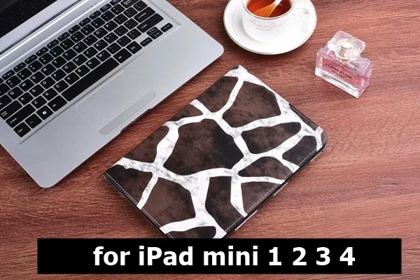 mini 1234-D Чехол для Apple iPad mini 5 чехол Смарт Флип кожаный Леопард Стенд мягкий чехол для iPad mini 1 2 3 4 Чехол 7,9 дюймов kimTHmall - Цвет: mini 1234-D