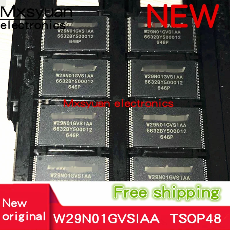 

10pcs~50pcs/LOT W29N01GVSIAA W29NO1GVSIAA W29N01GVS1AA TSOP48 New original