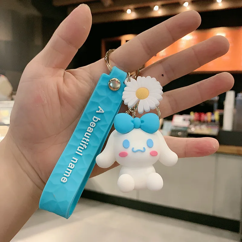 

Kawaii Big-eared Dog Cartoon Doll Doll Small Pendant Car Key Chain Christmas Gift
