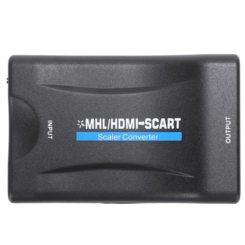 HDMI в SCART конвертер вход выход Композитный видео HD стерео аудио адаптер 720p / 1080p для