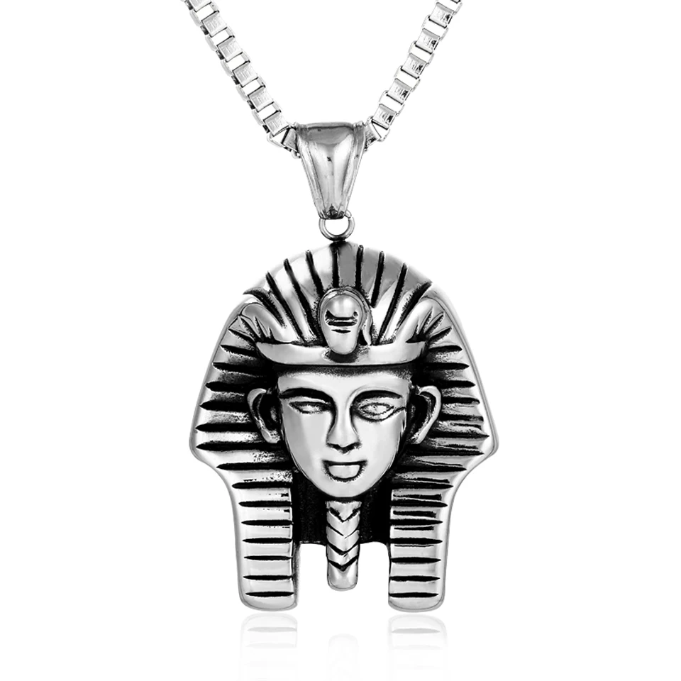 Этническое ожерелье из Египта и сфинкса с подвесками s Pharoah мужское изображением