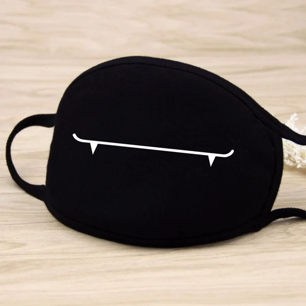 1 шт. модная черная маска унисекс для защиты от пыли велоспорта хлопковая рта
