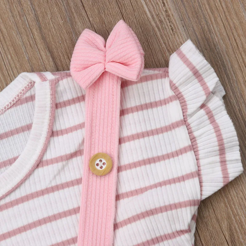 2 предмета детские нагрудники для малышей милая хлопковая Футболка с оборками на