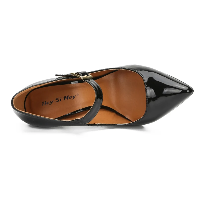 Туфли лодочки женские на высоком каблуке 13 см искусственная кожа высокий тонкий