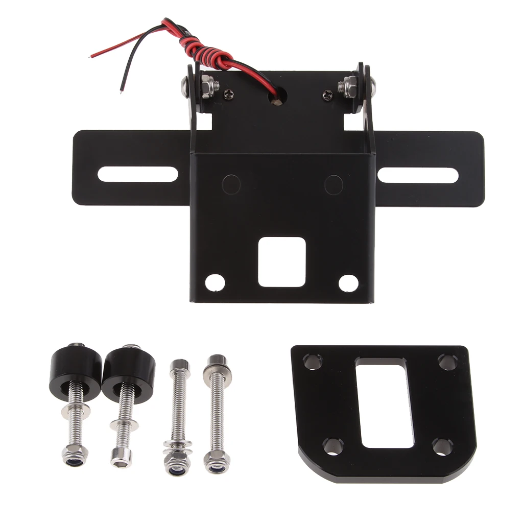 

1 Set License Plate Bracket with LED Lamp for Kawasaki Z800 (13-16)