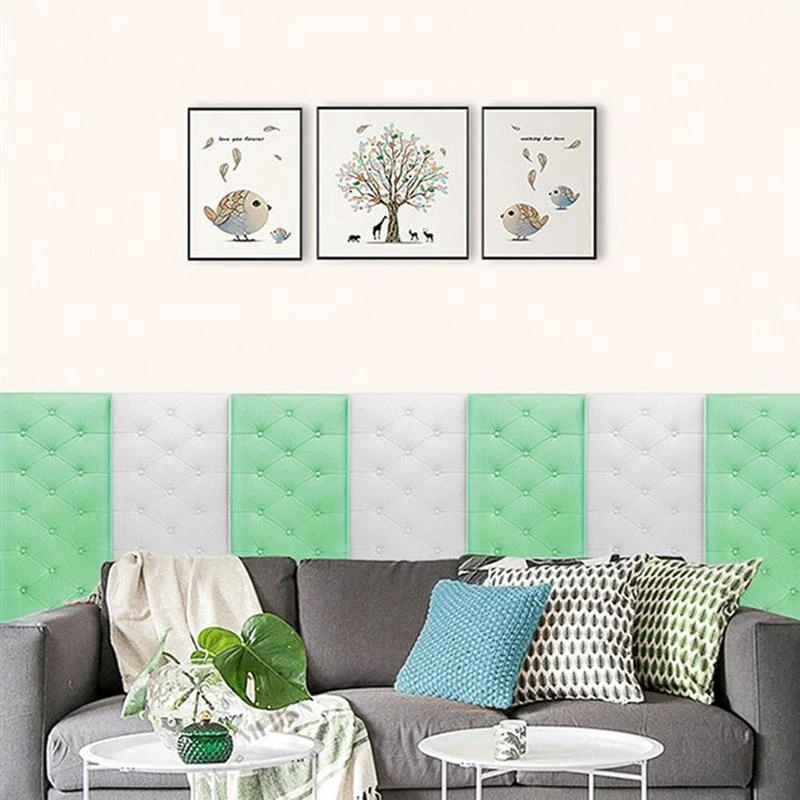 Детская Мягкая Наклейка на стену с татами самоклеющиеся обои для спальни детской