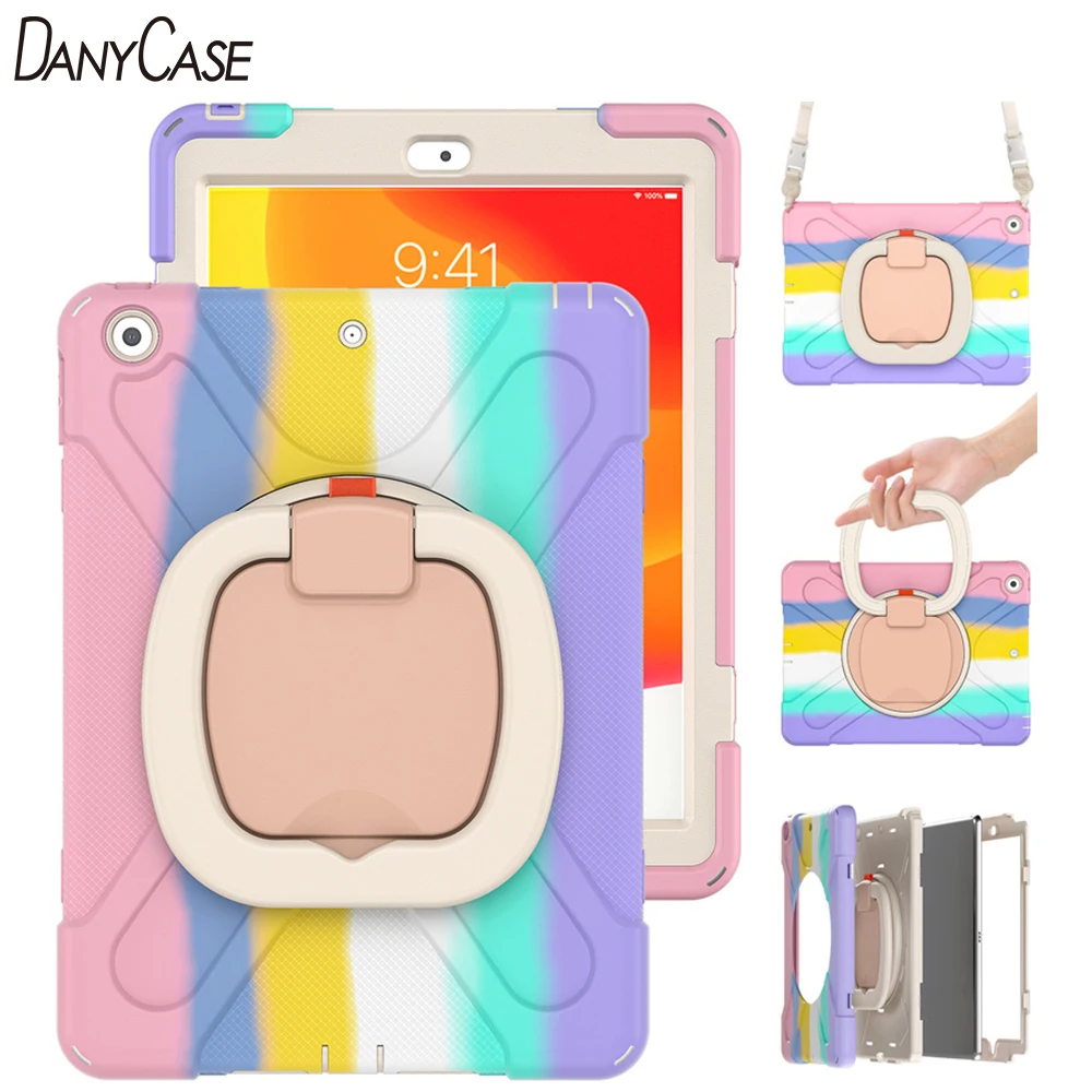 

Heavy Duty iPad Case For iPad Pro 11 m1 Air 4 10.9 Air 3 10.5 5th 6th Air2 9.7 7th 8th 10.2 Mini 4 Mini 5 Smart Cover