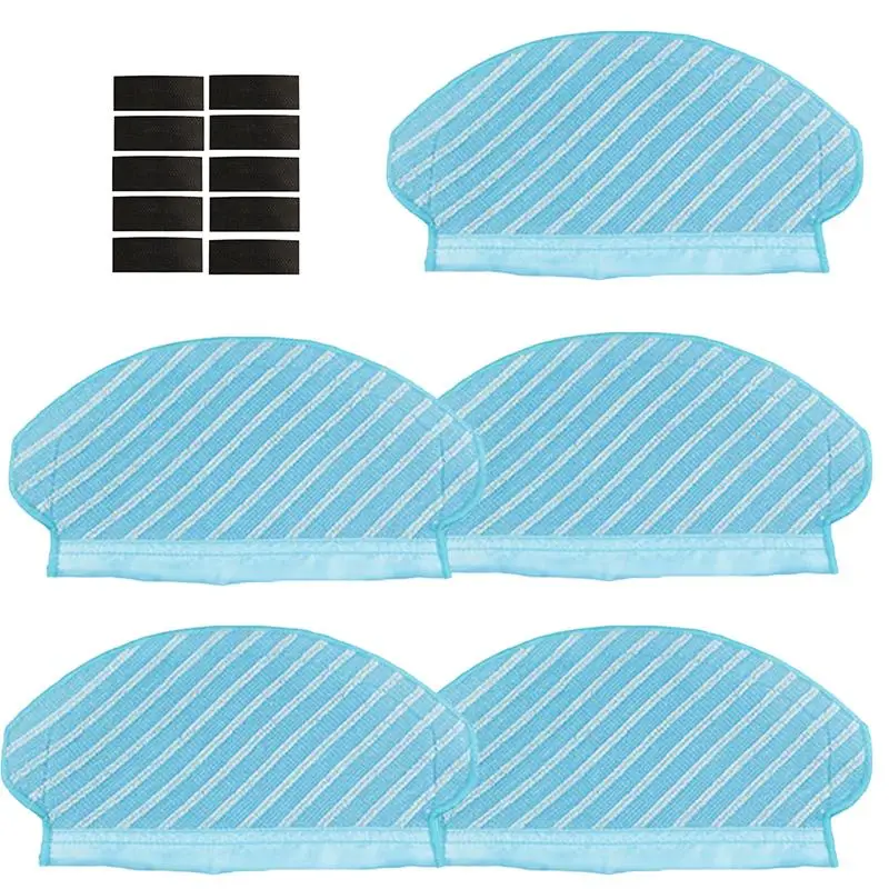

Mop Cloths&Magical Stickers For Ecovacs Deebot OZMO 950 Replacement Accessory UK