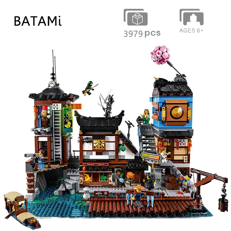 Дропшиппинг модель наборы строительных блоков совместимы с городскими доками Duel