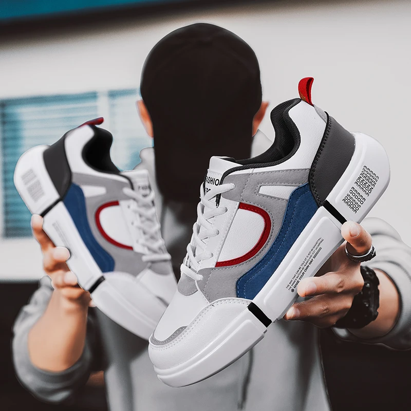 

Кожаные кроссовки cuero, черные, спортивные, мужские, размер, informales, мужские, повседневные, формальные, uomo, летние, мужские, классические, повсед...