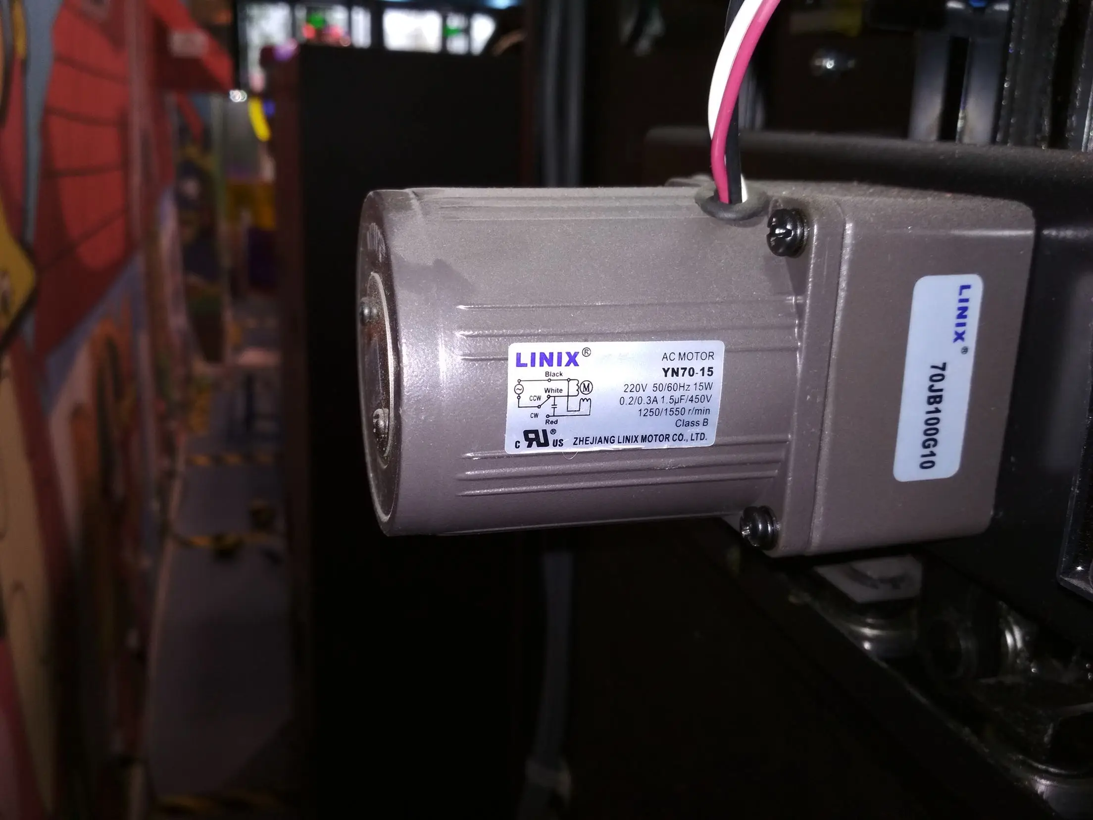 

Linix motor YN70-15 70JB100G10 15W
