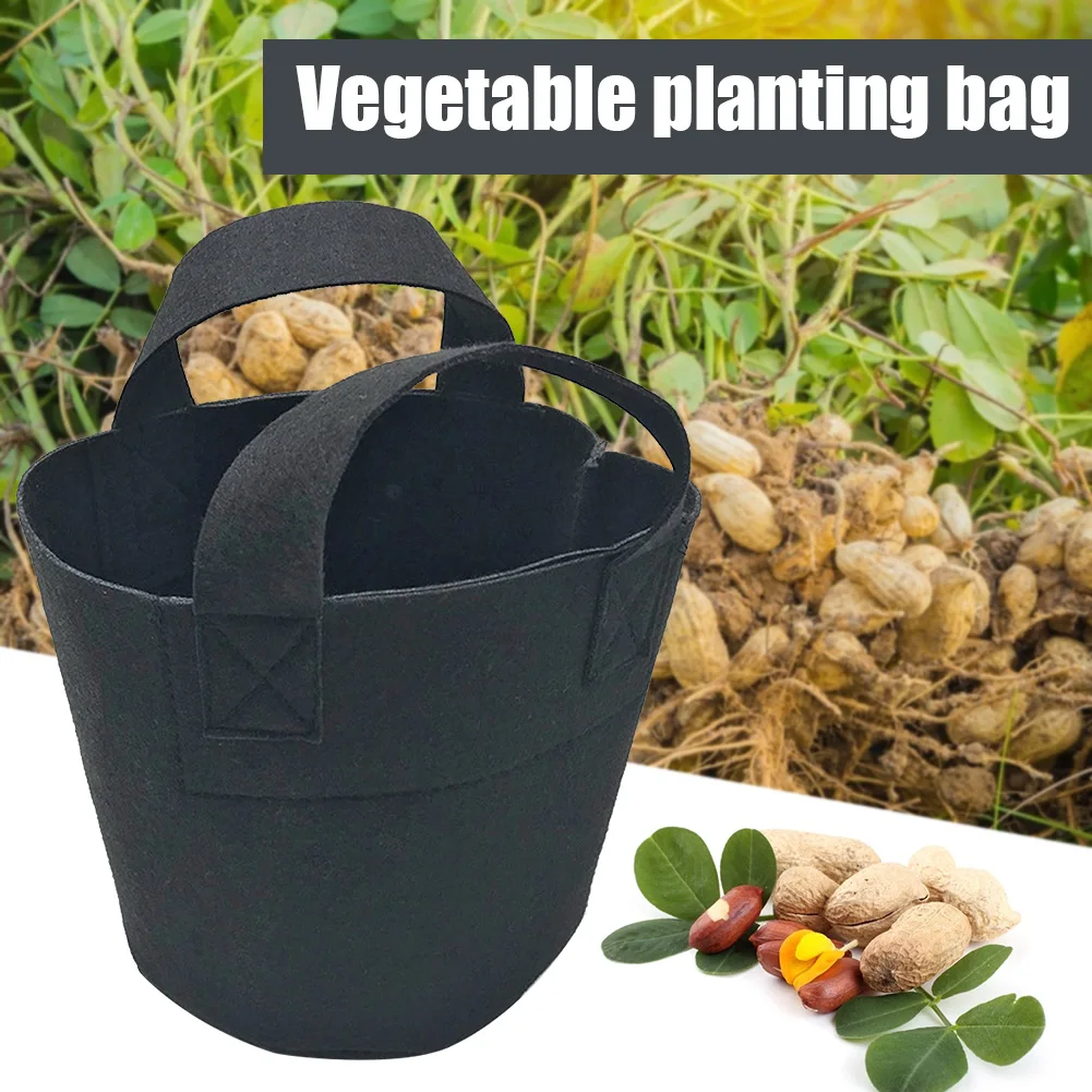

Garden Plant Grow Bag Vegetable Flower Pot Planter Seedling Bags Potato Planter Nonwoven Fabric Planting Pot