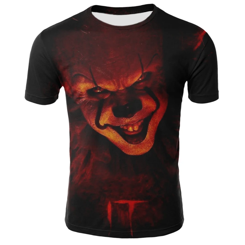 

2021 new 3D printed T-shirt men's and women's casual T-shirt tops