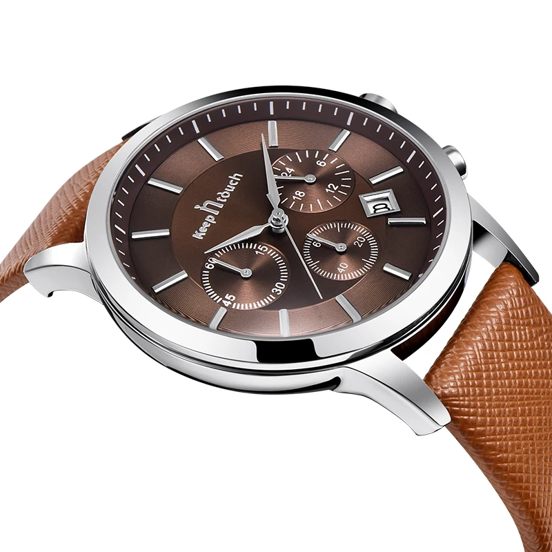 Часы наручные мужские кварцевые брендовые Роскошные повседневные