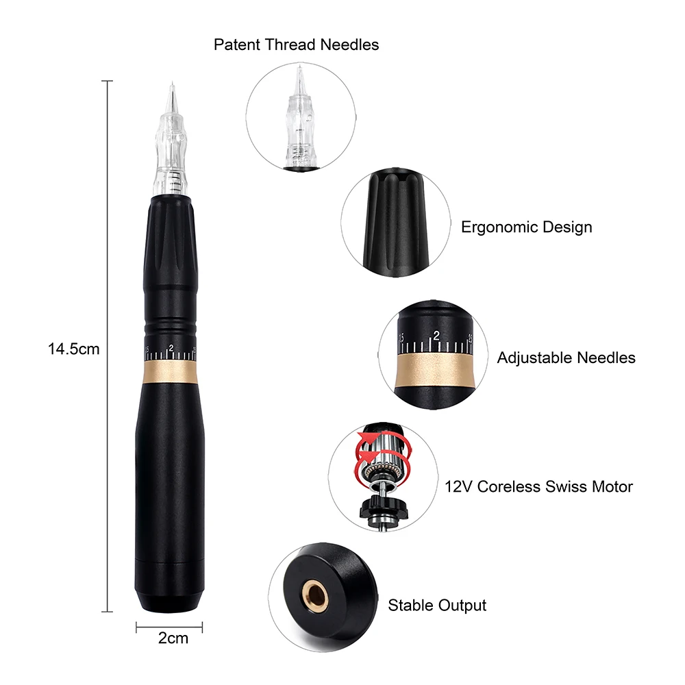 Перманентный макияж микроблейдинг Ротационная Машина для бровей