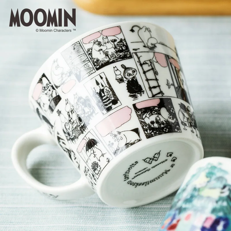 Скандинавский стиль мультяшная чашка кофе Moomin керамический стакан для молока стекло детский любимый подарок милая чашка