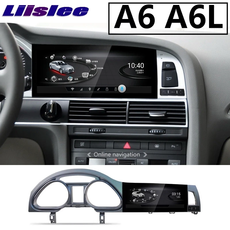 Автомобильный Android радио gps мультимедийный плеер для Audi A6 4F 2005~ 2009 MMI стиль Навигация WiFi BT HD сенсорный экран стерео
