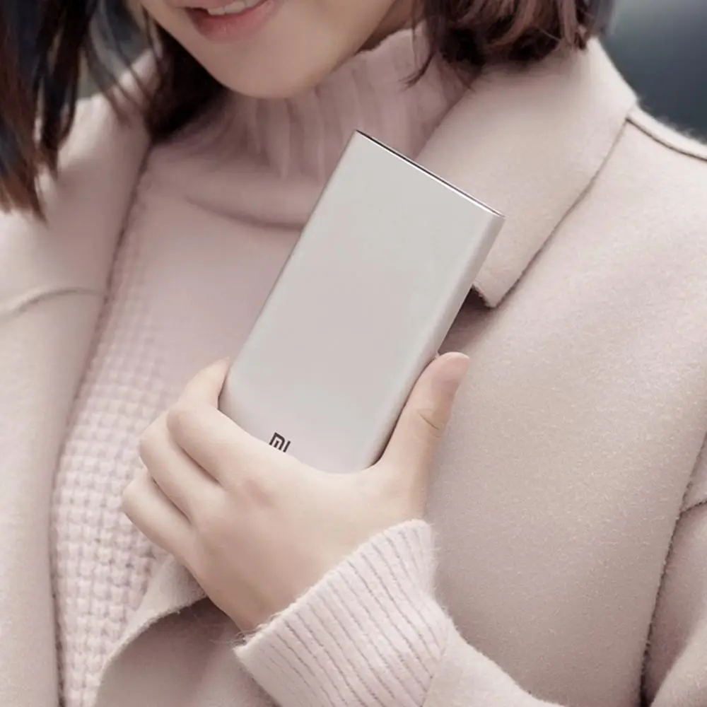 Xiaomi Mi пауэр банк 2i 10000mAh внешний аккумулятор romoss с двумя usb-портами портативная зарядка павер-банк 10000 PLM09ZM 18W Выход быстрой зарядки для смартфон повербанк