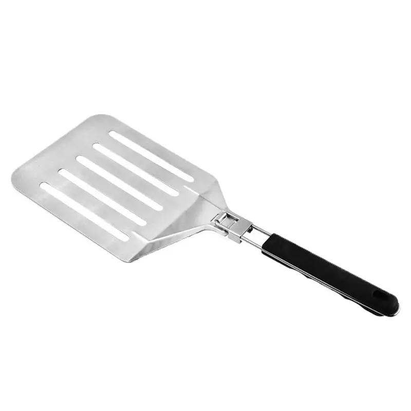Cake Baking Tools Folding Shovel Stainless Steel Transfer Tray Leak Pizza Spatula Kitchen Supplies | Дом и сад