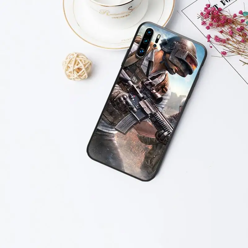 

Phone Case For Huawei P20 P30 PUBG For Huawei P30 Pro Cover Pattern Soft Silicone Phone Case For Huawei Honor 10 Case