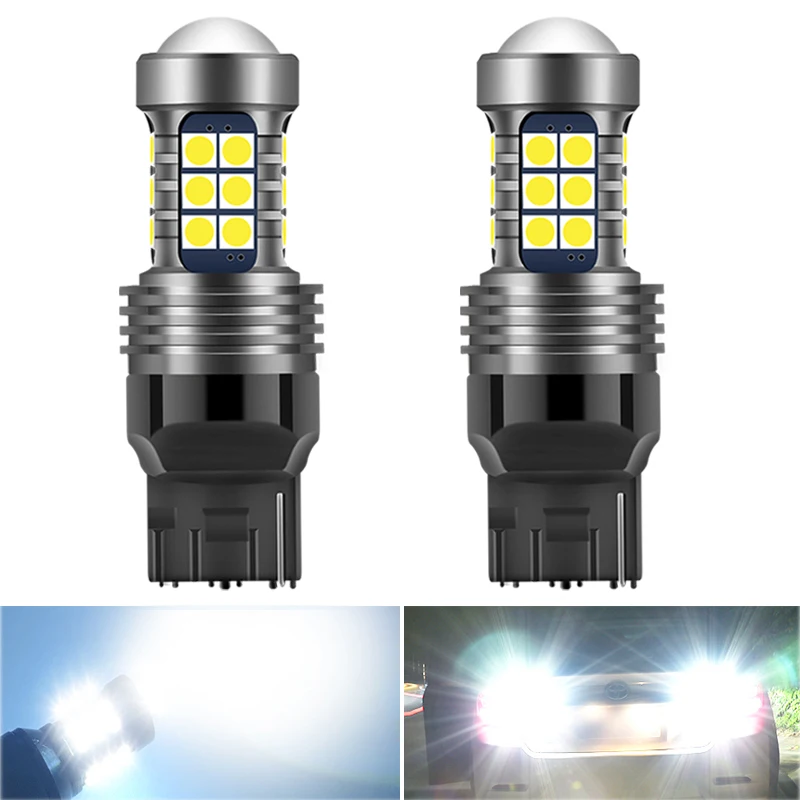 2x T20 7440 W21W WY21W 7440NA 1156 T15 светодиодный обратный светильник сигнала поворота