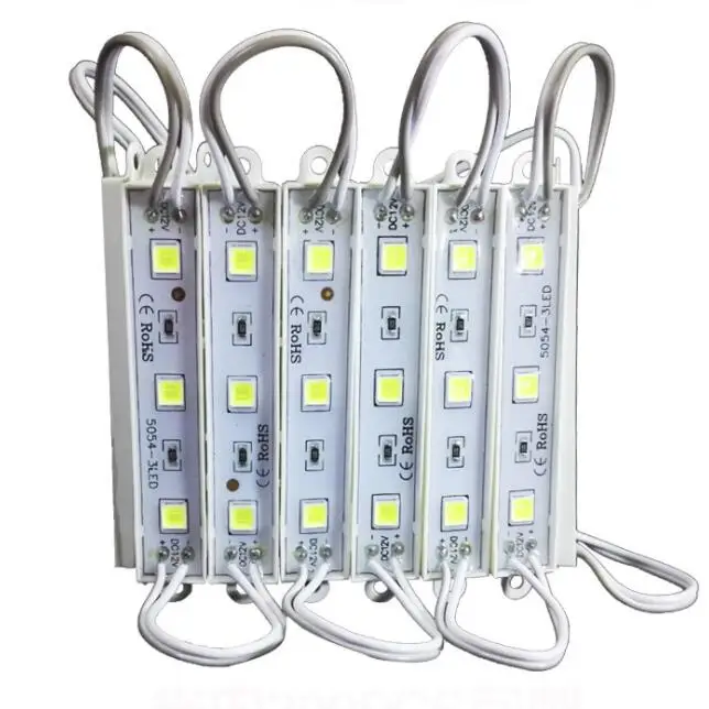 12v 5054 3led ip65 Водонепроницаемый 75*12 мм наружные Рекламные Знаки Светящиеся слова