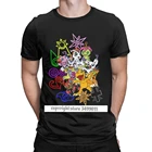 Мужская футболка Digimon And Crests, новинка, хлопковая футболка, футболка, ностальгические Аниме футболки, топы с круглым вырезом, футболка с принтом для взрослых
