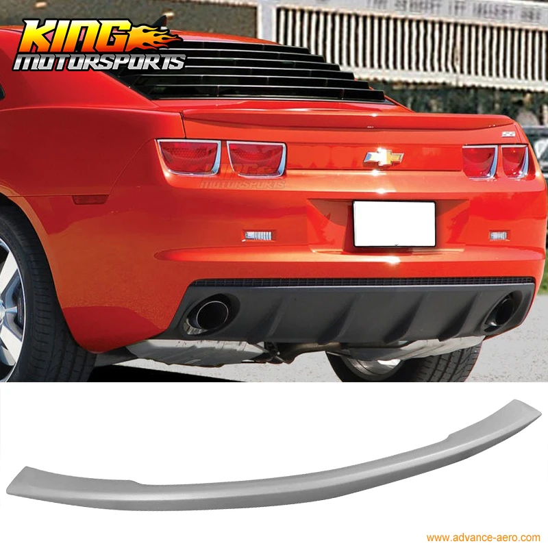 Матовый черный подходит для 2010 2012 2013 Chevrolet Camaro ABS спойлер заднего багажника крыла
