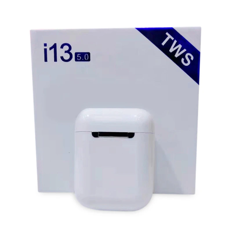 I13 TWS матовая всплывающая Беспроводная 5,0 Bluetooth наушники раздельное использование QI Беспроводная зарядка сенсорное управление гарнитура стерео наушники