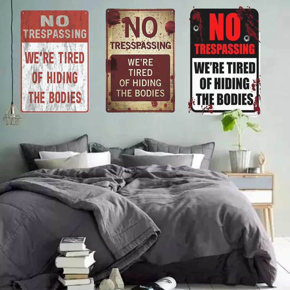 Металлическая ретро вывеска без ограничений Настенный декор для бара и клуба