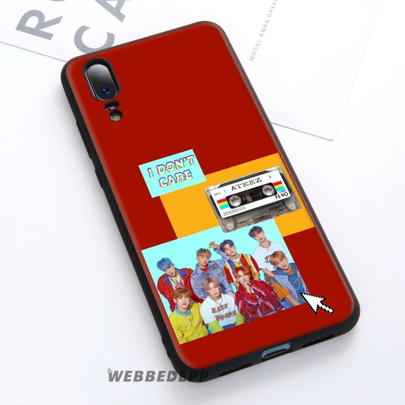 ATEEZ HongJoong мягкий чехол для huawei P30 P20 Pro P10 P9 Lite 2017 P Smart 2019 &amp Nova 3 3i Y9 |