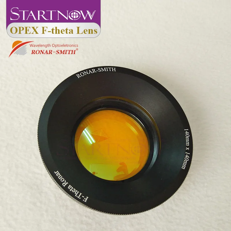 10.6um F-theta сканирующая линза 10600nm 35x35-300x300mm F100-400mm ZnSe резьба M85mm CO2 Лазерная полевая линза для CO2 лазерная маркировочная машина
