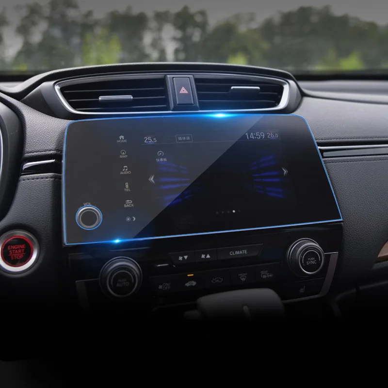 

For Honda CR-V CRV CR V 2017 2018 2019 2020 Tempered Glass Car GPS Navigation Screen Protector Film LCD Sticker Accessories